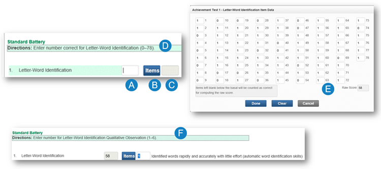 Scoring Detail