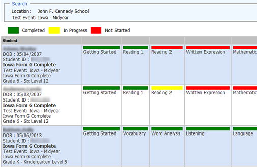 Student Lookup Page